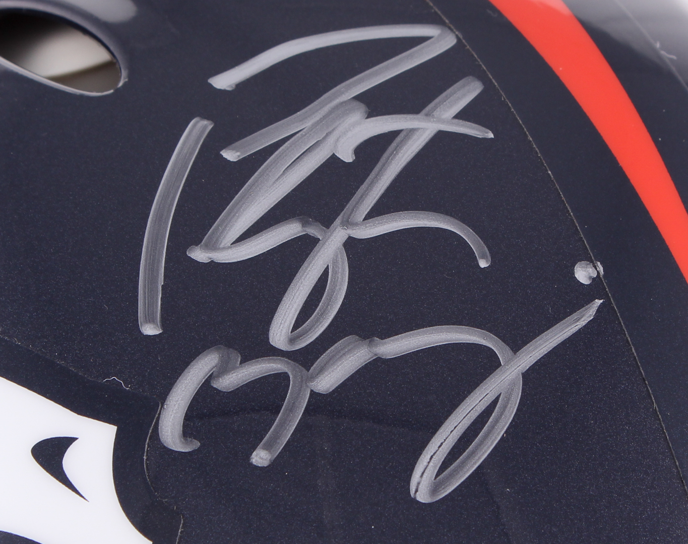 Peyton Manning Signed Broncos Full-Size Authentic On-Field Helmet (Steiner COA) at PristineAuction.com Peyton Manning Signed Broncos Full-Size Authentic On-Field Helmet (Steiner COA) at PristineAuction.com