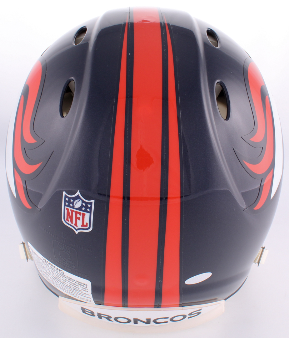 Peyton Manning Signed Broncos Full-Size Authentic On-Field Helmet (Steiner COA) at PristineAuction.com Peyton Manning Signed Broncos Full-Size Authentic On-Field Helmet (Steiner COA) at PristineAuction.com