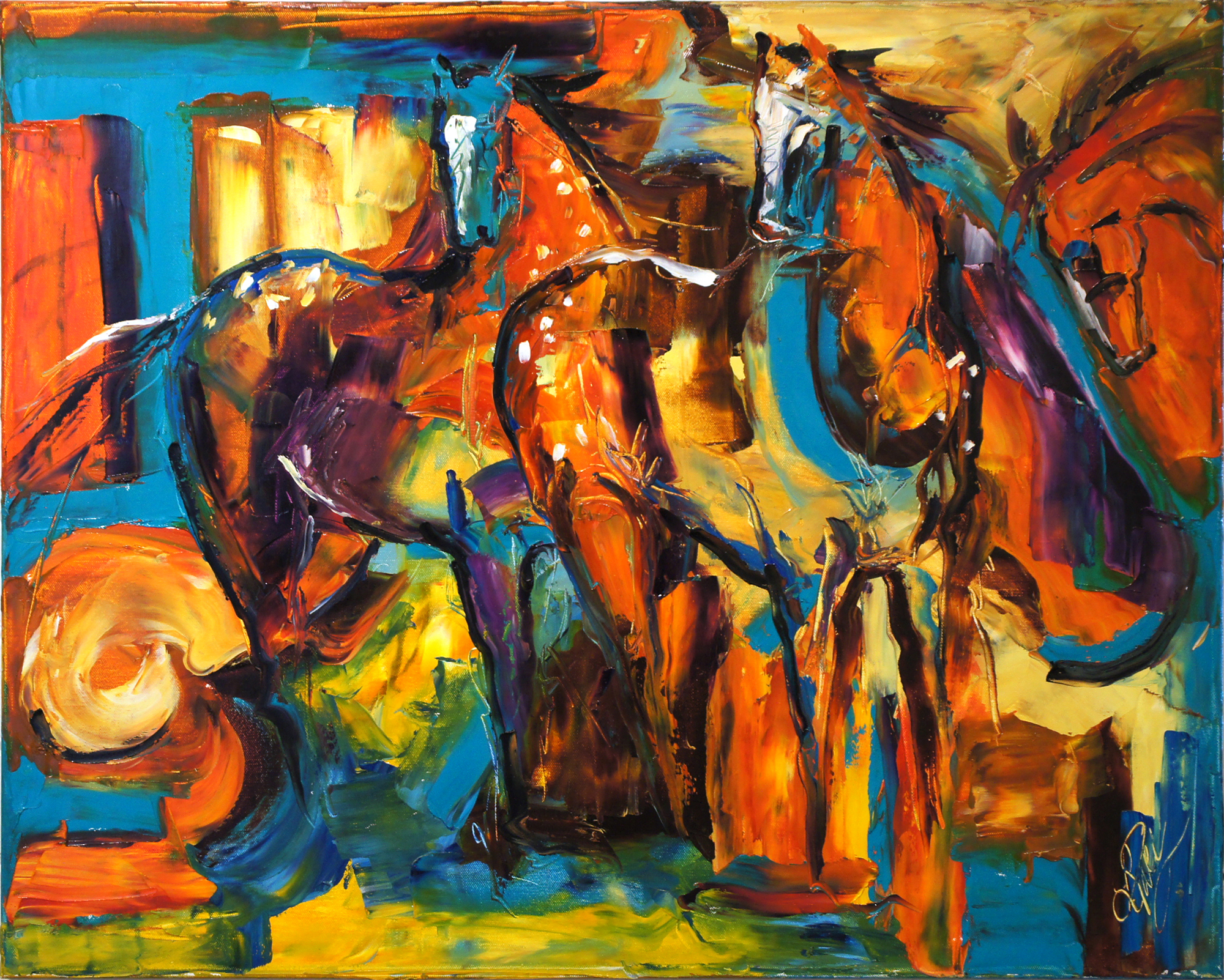 "Appaloosa in the Wind" 30x24x2 Original Horse Painting by Laurie Pace at PristineAuction.com "Appaloosa in the Wind" 30x24x2 Original Horse Painting by Laurie Pace at PristineAuction.com