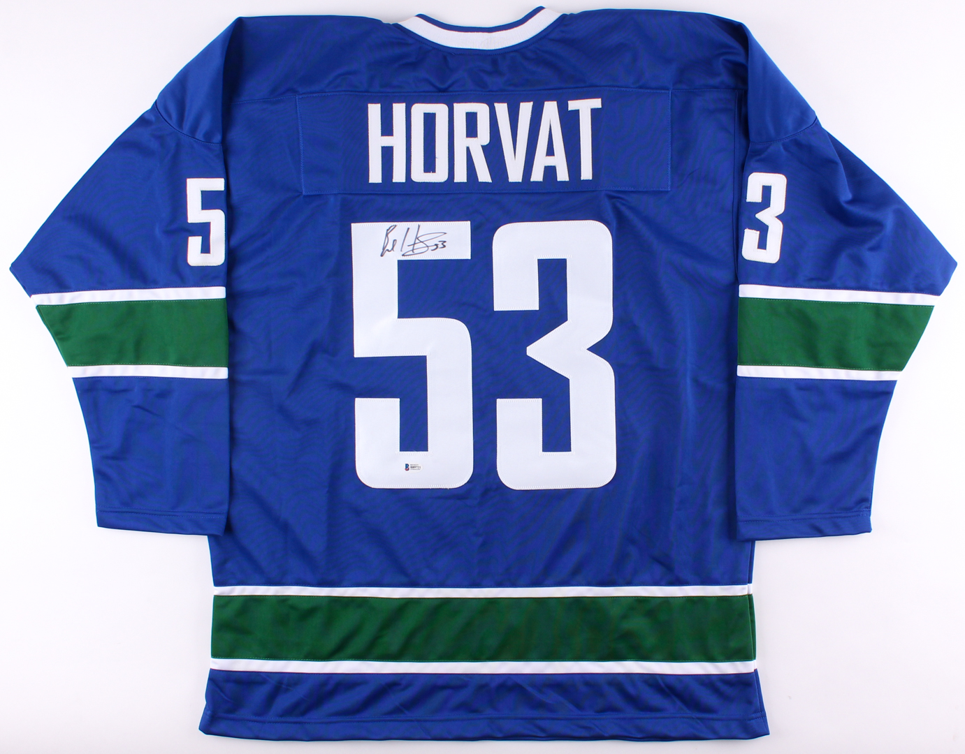 Bo Horvat Signed Canucks Jersey (Beckett COA) at PristineAuction.com Bo Horvat Signed Canucks Jersey (Beckett COA) at PristineAuction.com