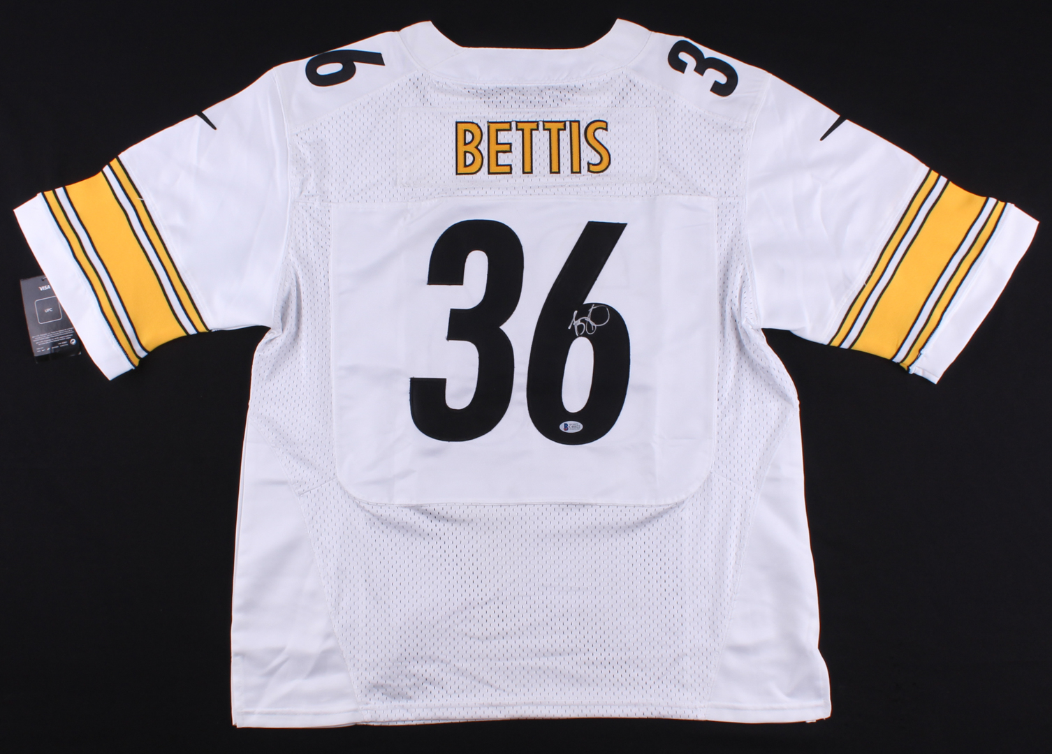 Jerome Bettis Signed Steelers Nike Jersey (Beckett COA) at PristineAuction.com Jerome Bettis Signed Steelers Nike Jersey (Beckett COA) at PristineAuction.com