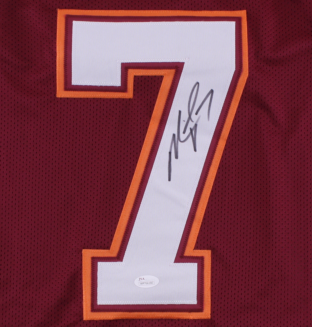 Michael Vick Signed Virginia Tech Hokies Jersey (JSA COA) at PristineAuction.com Michael Vick Signed Virginia Tech Hokies Jersey (JSA COA) at PristineAuction.com