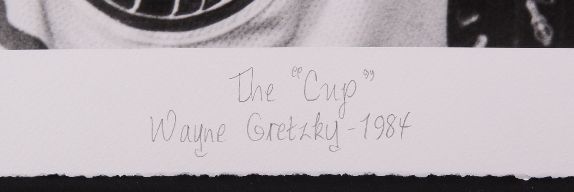 The Hulton Archive - Wayne Gretzky "The Cup" Limited Edition 16x23 Fine Art Giclee on Paper #7/375 (PA LOA & PCV COA) at PristineAuction.com The Hulton Archive - Wayne Gretzky "The Cup" Limited Edition 16x23 Fine Art Giclee on Paper #7/375 (PA LOA & PCV COA) at PristineAuction.com
