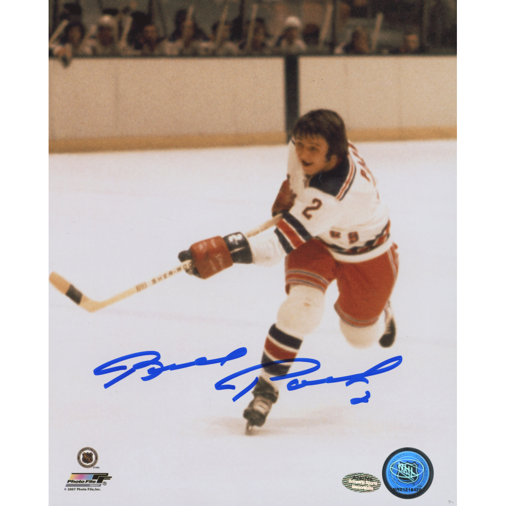 Brad Park Signed Rangers 8x10 Photo (Schwartz COA) | Pristine Auction