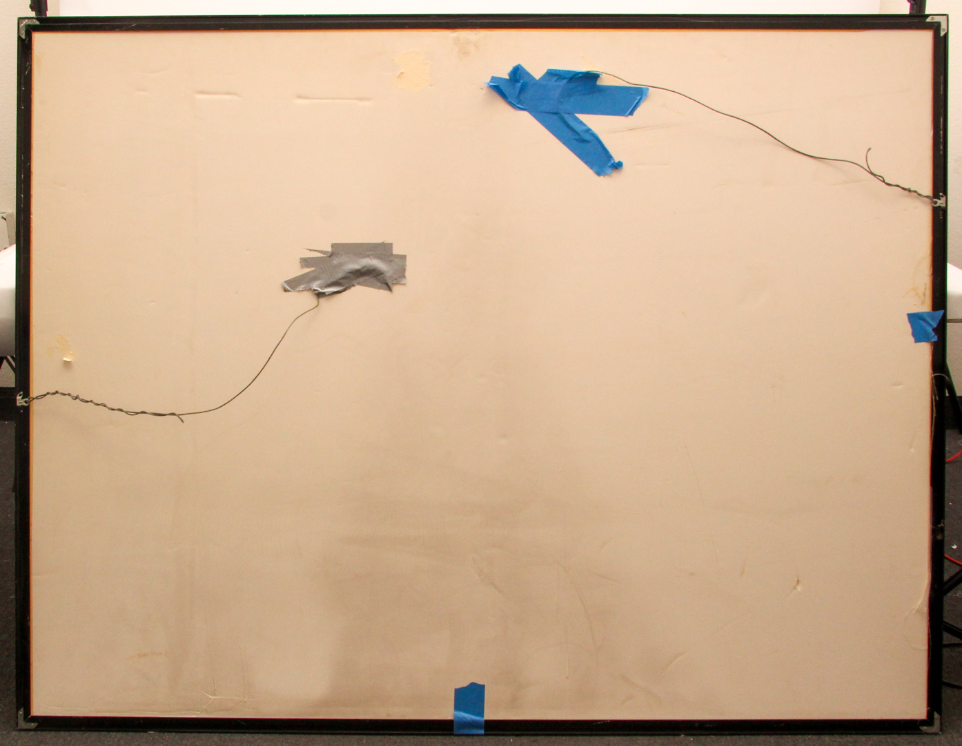 Jack Shultz Signed 47x61 Custom Framed Original Acrylic Painting Inscribed "1995" (PA LOA) at PristineAuction.com Jack Shultz Signed 47x61 Custom Framed Original Acrylic Painting Inscribed "1995" (PA LOA) at PristineAuction.com