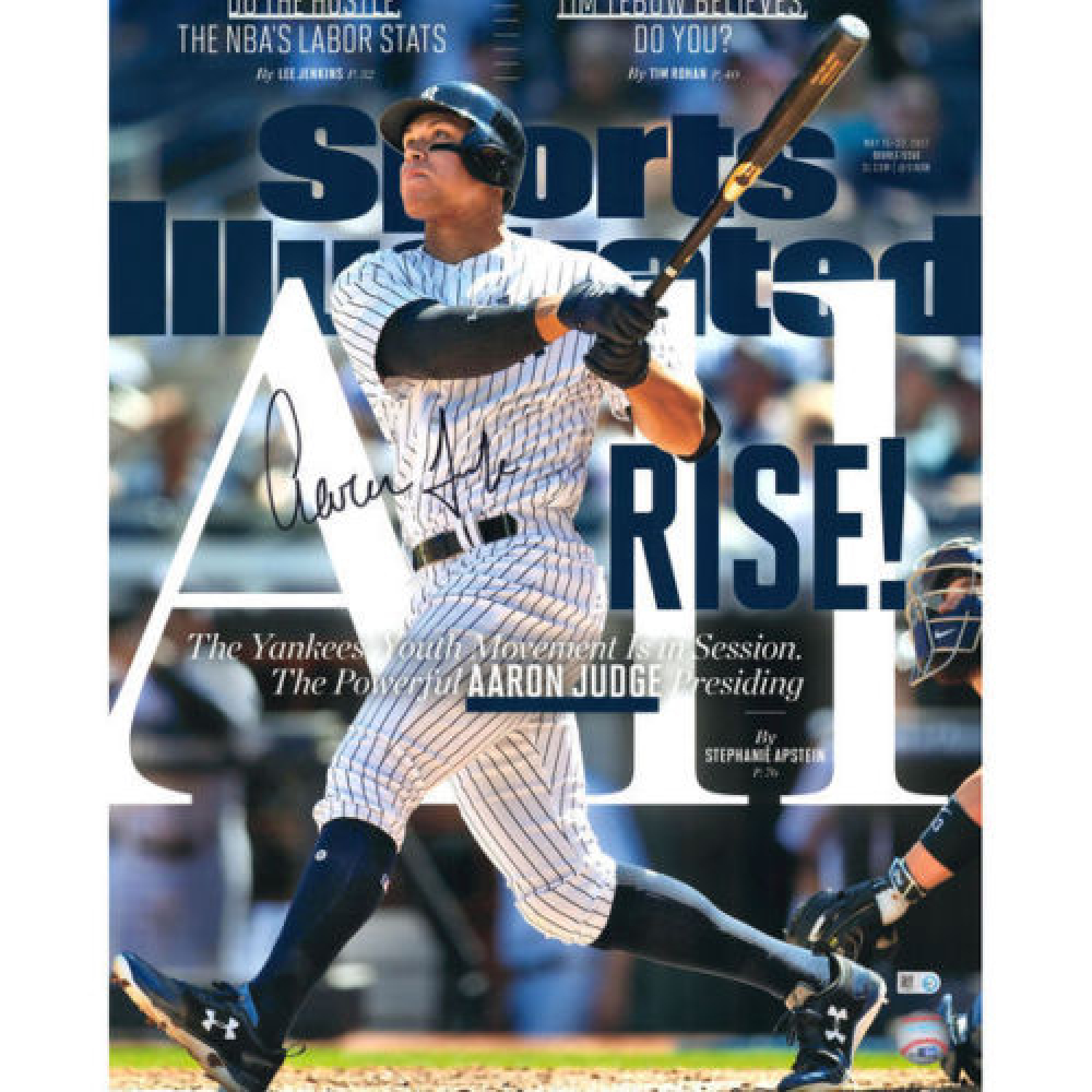 Aaron Judge Signed Yankees 16x20 Sports Illustrated Photo (Fanatics