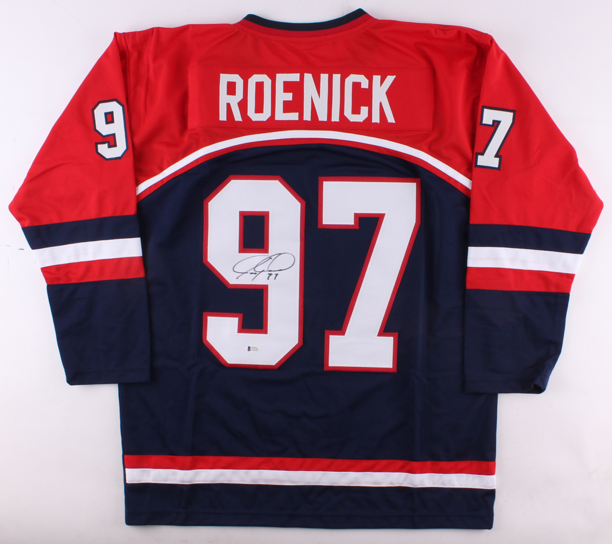 Jeremy Roenick Signed Team USA Jersey (Beckett COA) at PristineAuction.com Jeremy Roenick Signed Team USA Jersey (Beckett COA) at PristineAuction.com