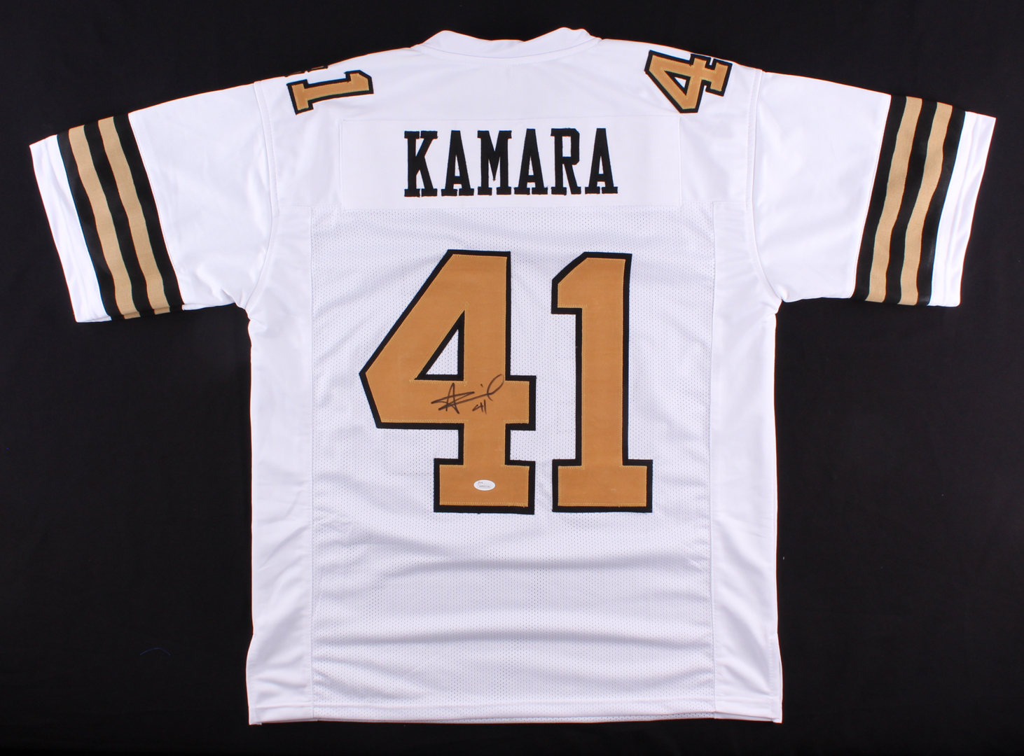 Alvin Kamara Signed Saints Color Rush Jersey (JSA COA) at PristineAuction.com Alvin Kamara Signed Saints Color Rush Jersey (JSA COA) at PristineAuction.com