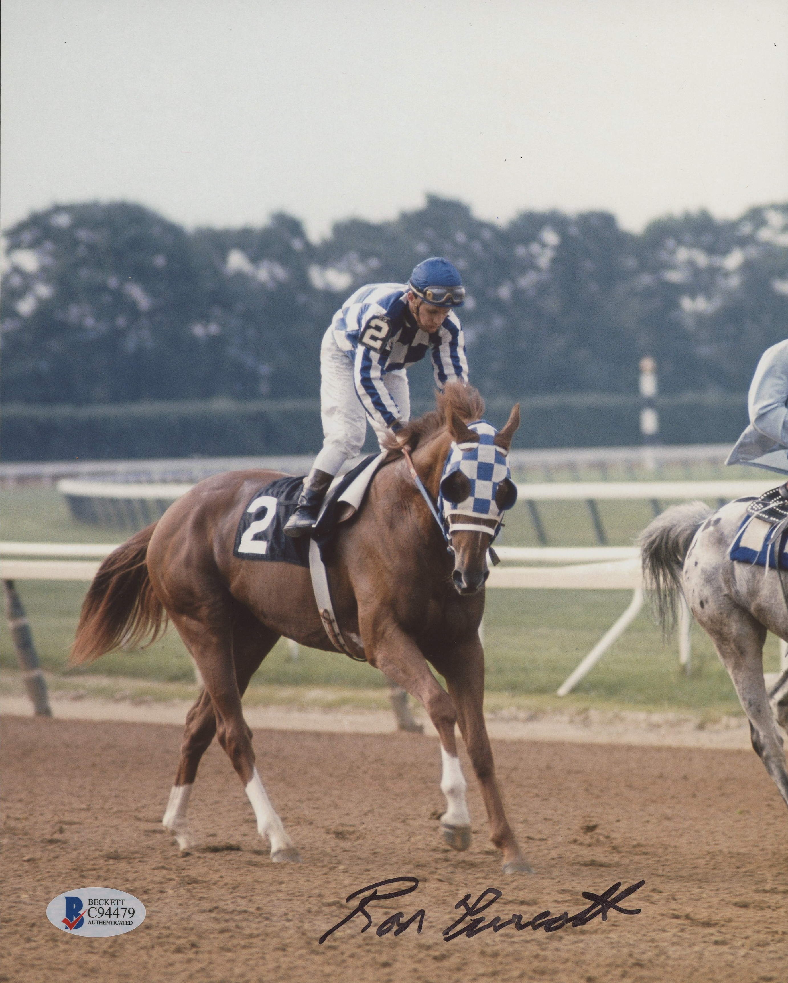 Ron Turcotte Signed Triple Crown Secretariat 8x10 Photo (Beckett COA) at PristineAuction.com Ron Turcotte Signed Triple Crown Secretariat 8x10 Photo (Beckett COA) at PristineAuction.com