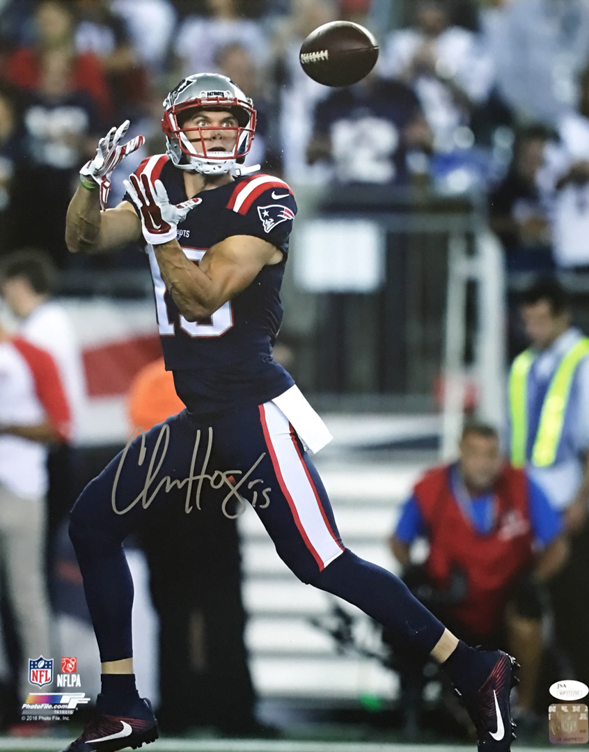 Chris Hogan Signed Patriots Color Rush 16x20 Photo (JSA COA) at PristineAuction.com Chris Hogan Signed Patriots Color Rush 16x20 Photo (JSA COA) at PristineAuction.com