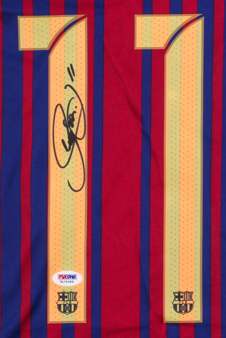 Neymar Signed Nike Barcelona Jersey (PSA COA) at PristineAuction.com Neymar Signed Nike Barcelona Jersey (PSA COA) at PristineAuction.com