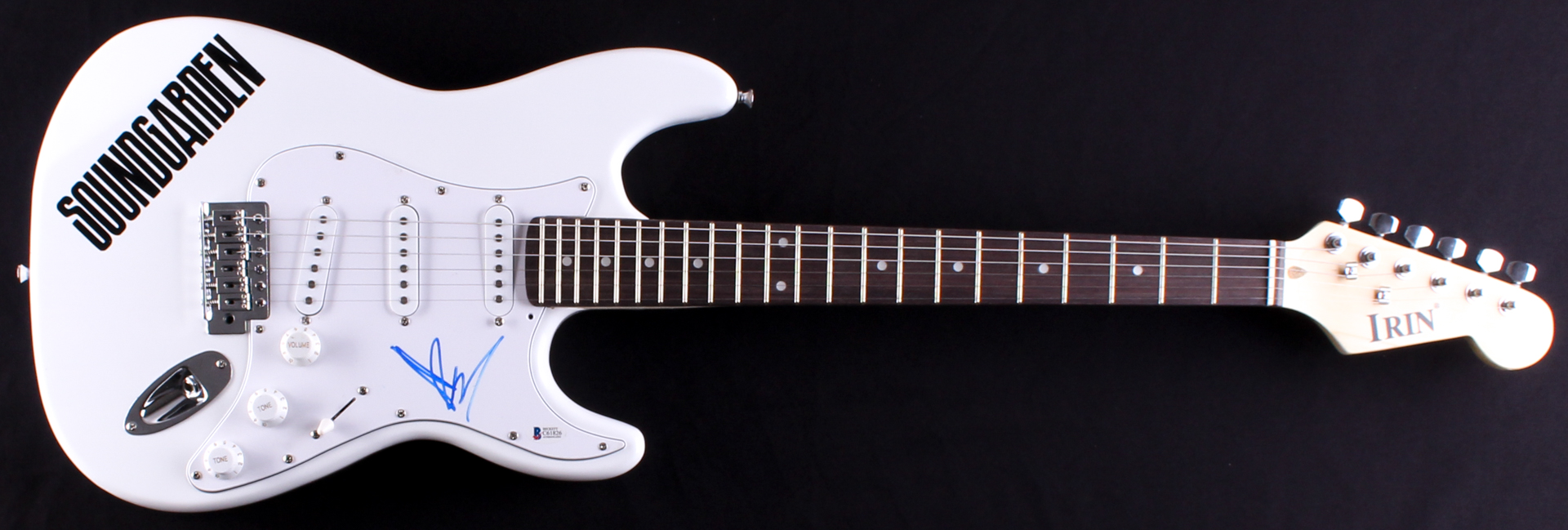 Chris Cornell Signed Soundgarden Irin Full-Size Electric Guitar (Beckett COA) at PristineAuction.com Chris Cornell Signed Soundgarden Irin Full-Size Electric Guitar (Beckett COA) at PristineAuction.com