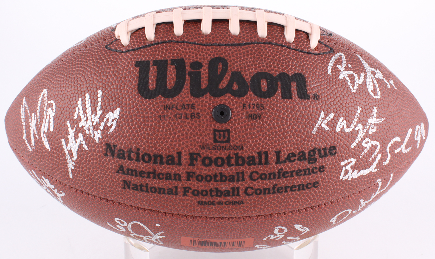 2004 Colts NFL Football Team-Signed by (24) with Tony Dungy, Brandon Stokley, Jason David, Carey Davis, Waine Bacon, Donald Strickland (JSA ALOA) at PristineAuction.com 2004 Colts NFL Football Team-Signed by (24) with Tony Dungy, Brandon Stokley, Jason David, Carey Davis, Waine Bacon, Donald Strickland (JSA ALOA) at PristineAuction.com