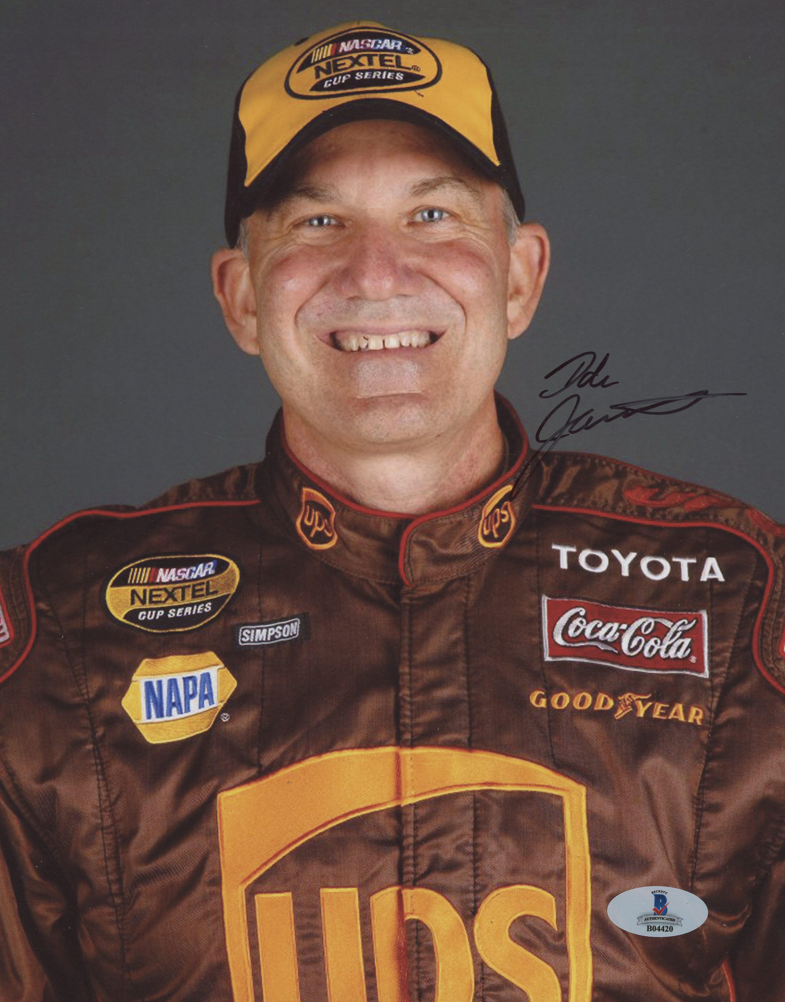 Dale Jarrett Signed NASCAR 8x10 Photo (Beckett COA) at PristineAuction.com Dale Jarrett Signed NASCAR 8x10 Photo (Beckett COA) at PristineAuction.com