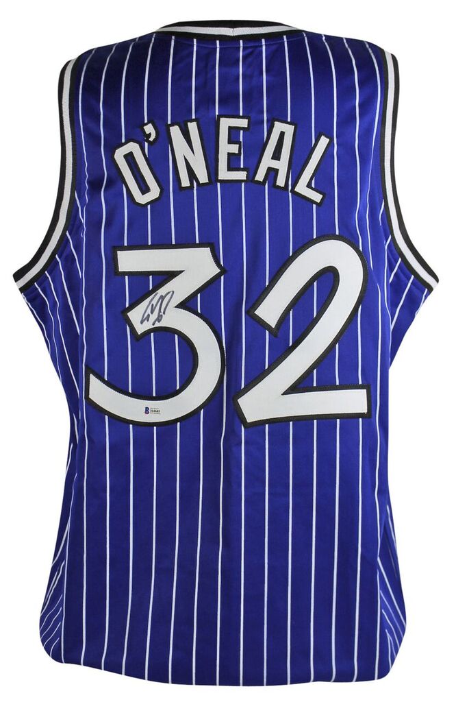 Shaquille O'Neal Signed Jersey (Beckett) at PristineAuction.com Shaquille O'Neal Signed Jersey (Beckett) at PristineAuction.com