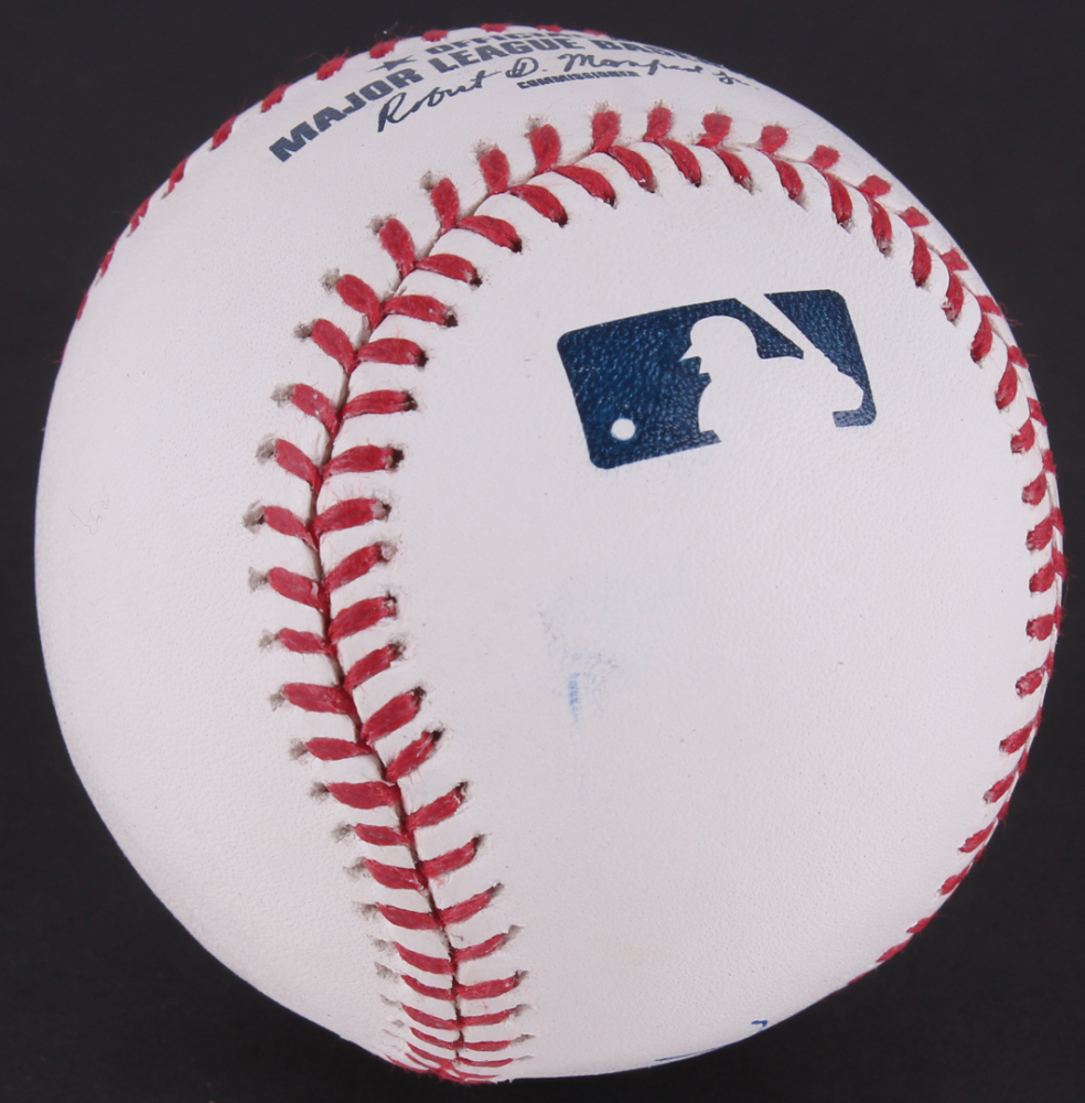 Bill Clinton Signed OML Baseball Inscribed "1182017" (JSA ALOA