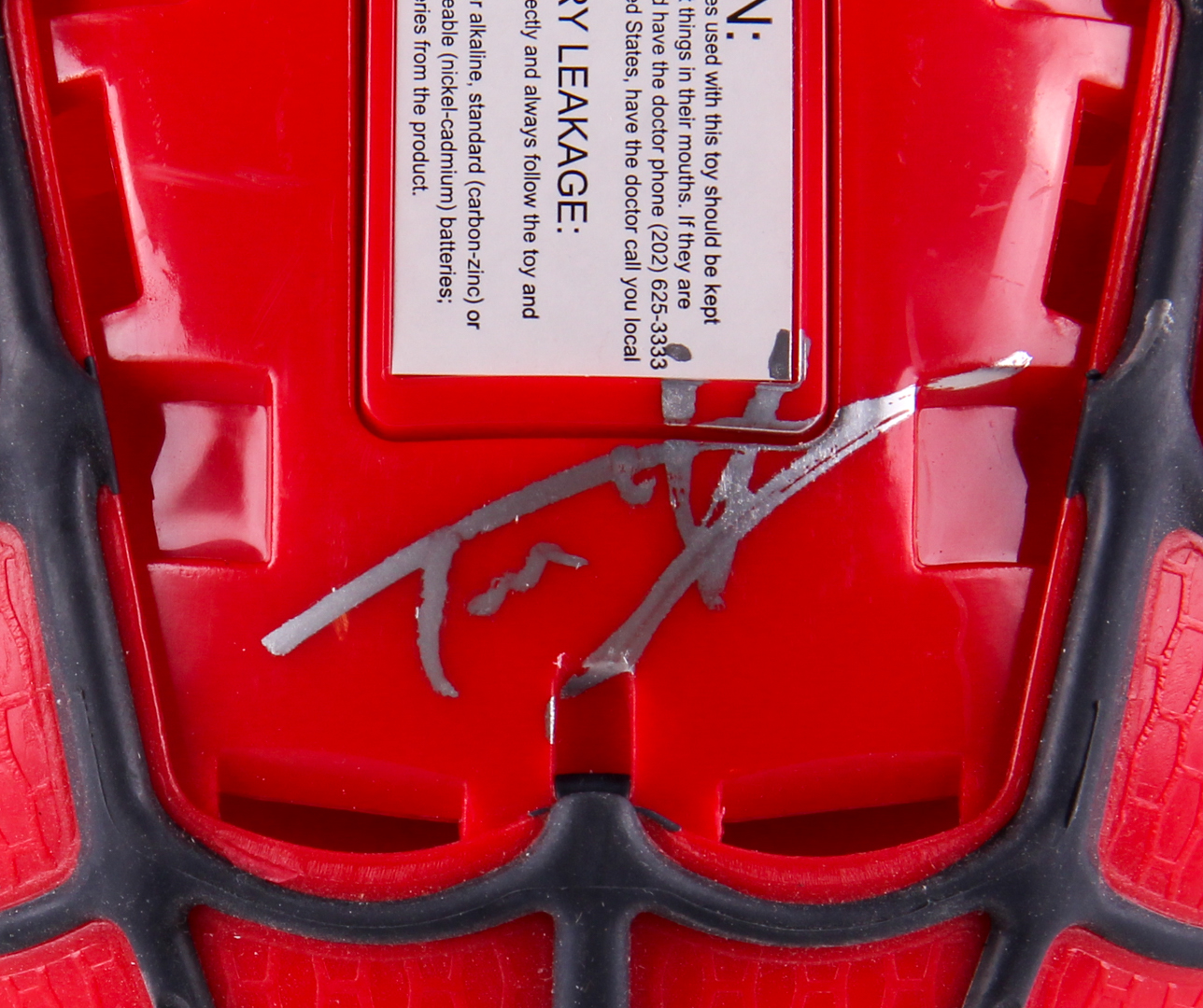 Tom Holland Signed "Spider-Man" Mask (JSA Hologram) at PristineAuction.com Tom Holland Signed "Spider-Man" Mask (JSA Hologram) at PristineAuction.com