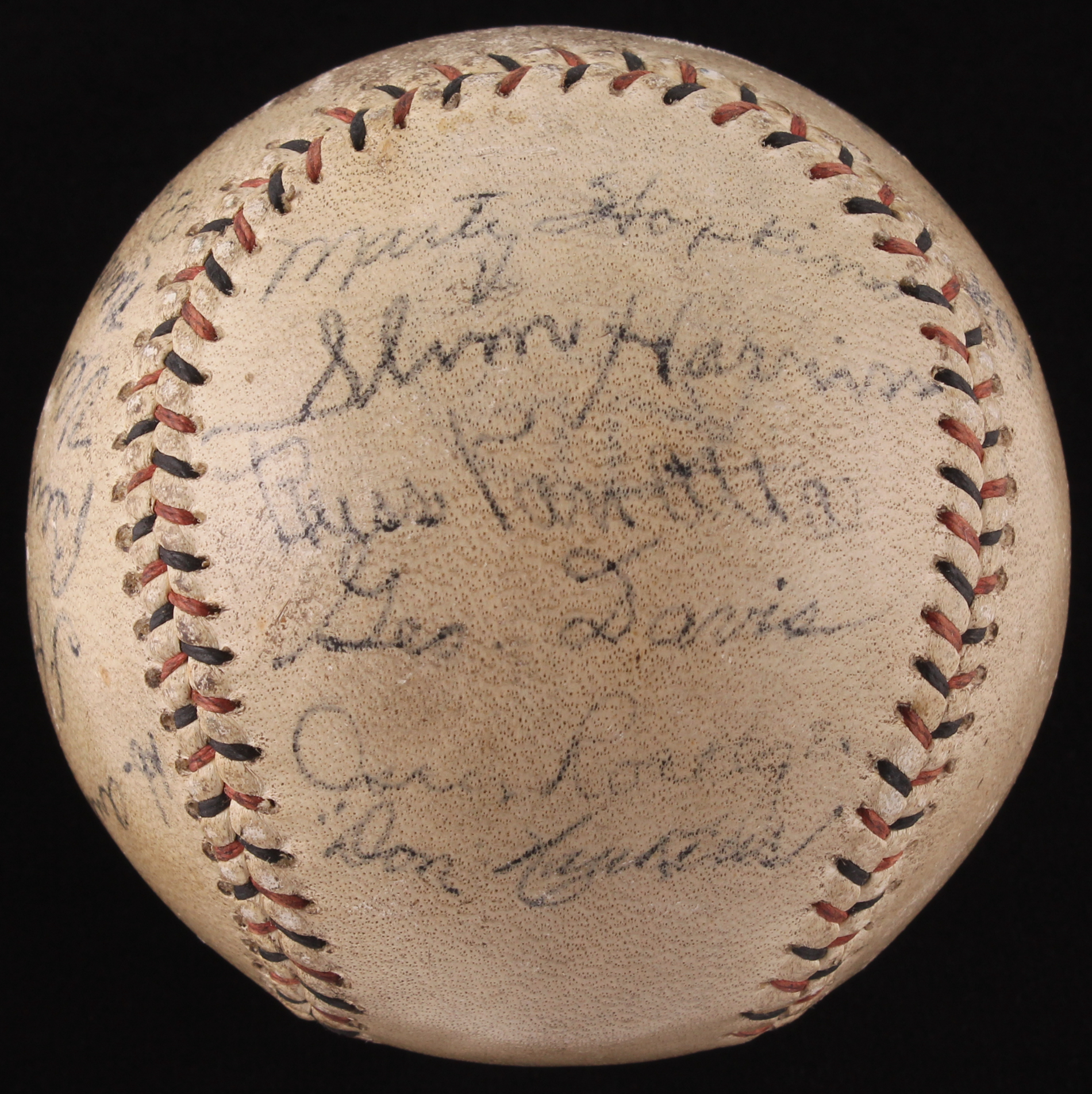 1932 New York Yankees OAL Baseball Team-Signed by (18) with Lefty Gomez, Johnny Murphy, Johnny Grabowski (PSA LOA) at PristineAuction.com 1932 New York Yankees OAL Baseball Team-Signed by (18) with Lefty Gomez, Johnny Murphy, Johnny Grabowski (PSA LOA) at PristineAuction.com