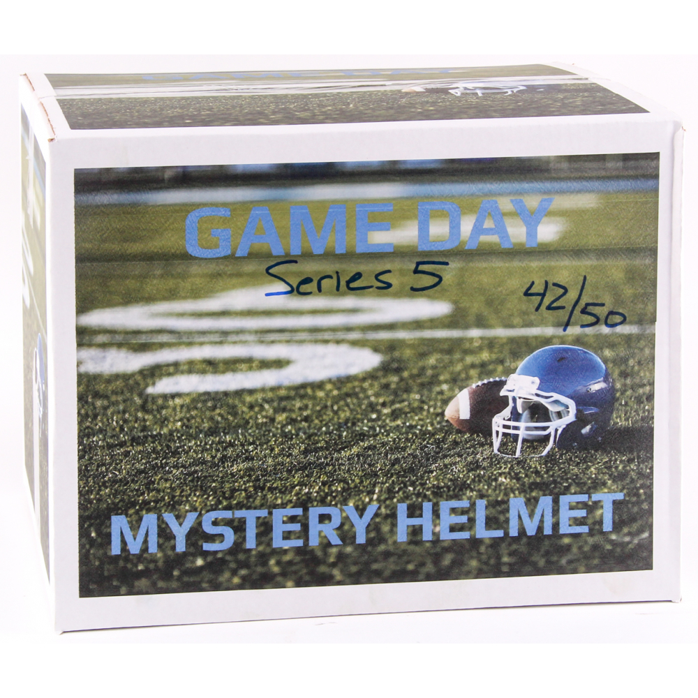 "Game Day" Mystery Box Autographed Football FullSize Helmet Edition