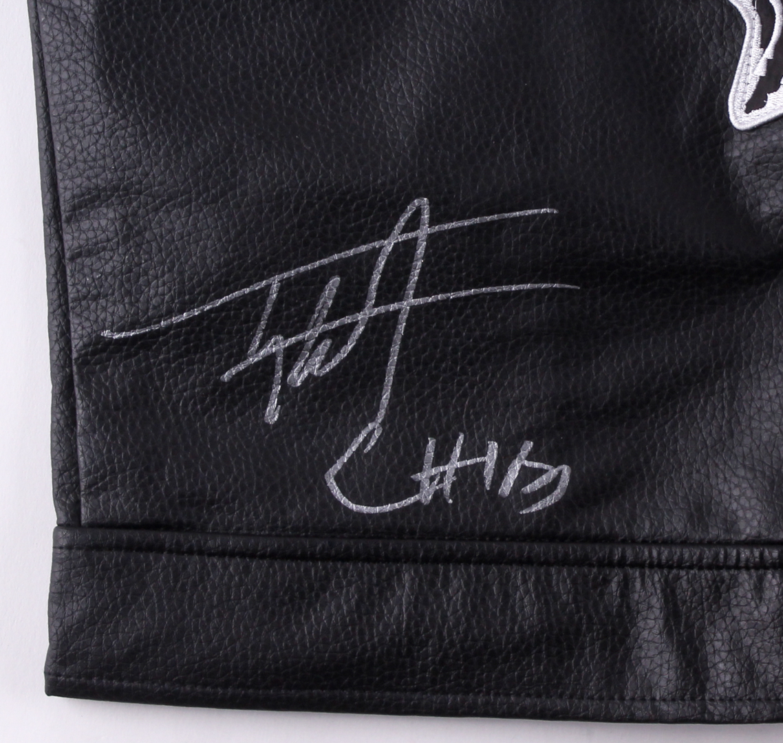Tommy Flanagan & Ryan Hurst Signed "Sons of Anarchy" Vest Inscribed "Chibs" & "Opie" (Radtke COA) at PristineAuction.com Tommy Flanagan & Ryan Hurst Signed "Sons of Anarchy" Vest Inscribed "Chibs" & "Opie" (Radtke COA) at PristineAuction.com