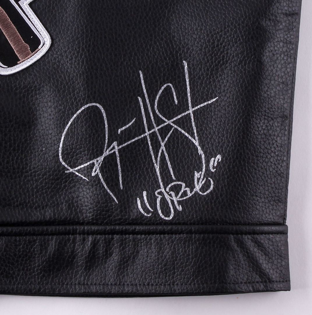 Tommy Flanagan & Ryan Hurst Signed "Sons of Anarchy" Vest Inscribed "Chibs" & "Opie" (Radtke COA) at PristineAuction.com Tommy Flanagan & Ryan Hurst Signed "Sons of Anarchy" Vest Inscribed "Chibs" & "Opie" (Radtke COA) at PristineAuction.com