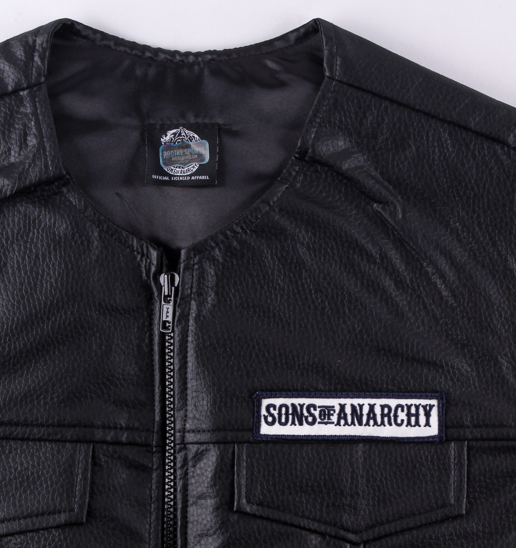Tommy Flanagan & Ryan Hurst Signed "Sons of Anarchy" Vest Inscribed "Chibs" & "Opie" (Radtke COA) at PristineAuction.com Tommy Flanagan & Ryan Hurst Signed "Sons of Anarchy" Vest Inscribed "Chibs" & "Opie" (Radtke COA) at PristineAuction.com