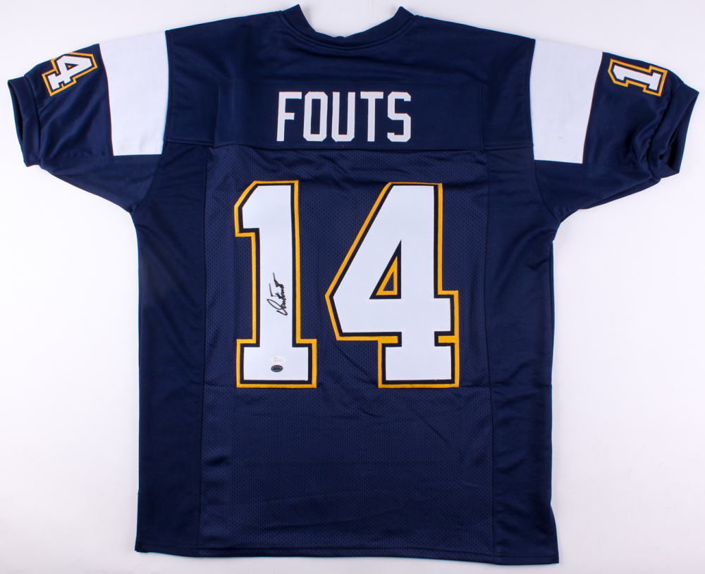 dan fouts signed jersey