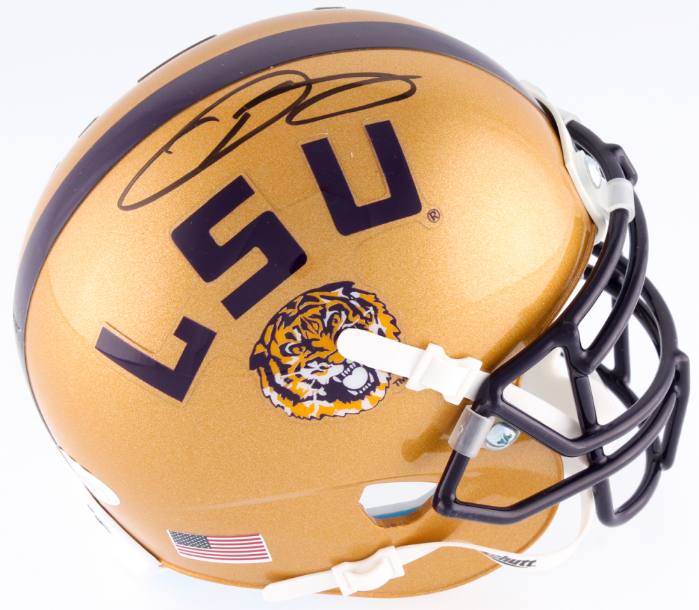Odell Beckham Jr. Signed LSU Tigers Mini Helmet (JSA COA) Pristine
