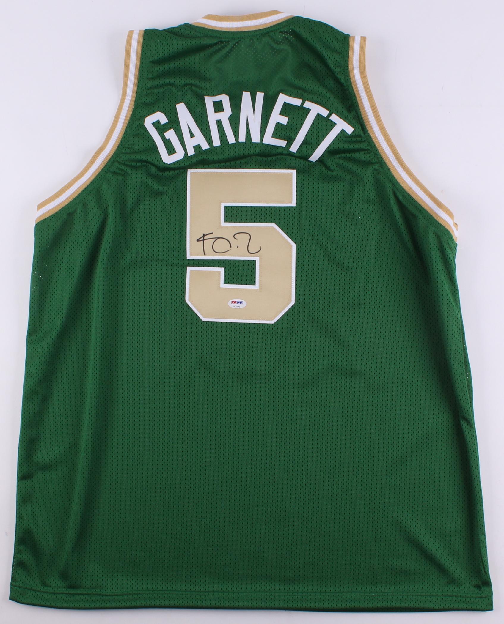 Kevin Garnett Signed Jersey (PSA COA) at PristineAuction.com Kevin Garnett Signed Jersey (PSA COA) at PristineAuction.com