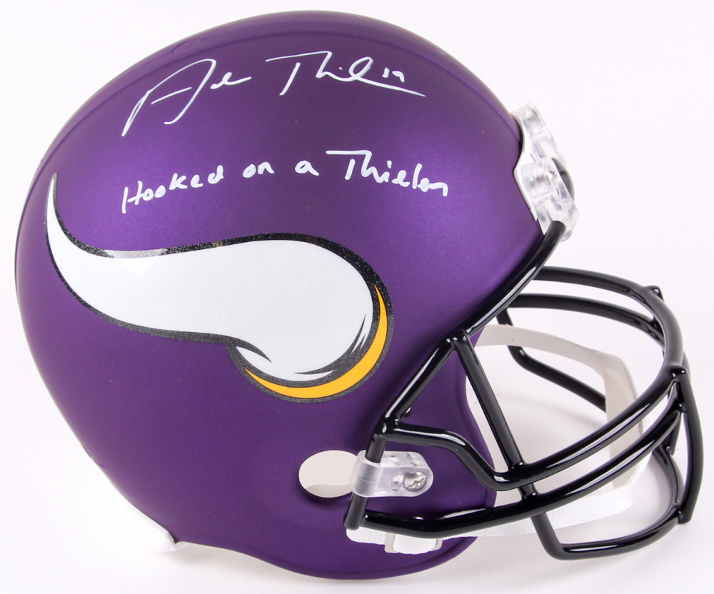 Adam Thielen Signed Vikings Custom 
