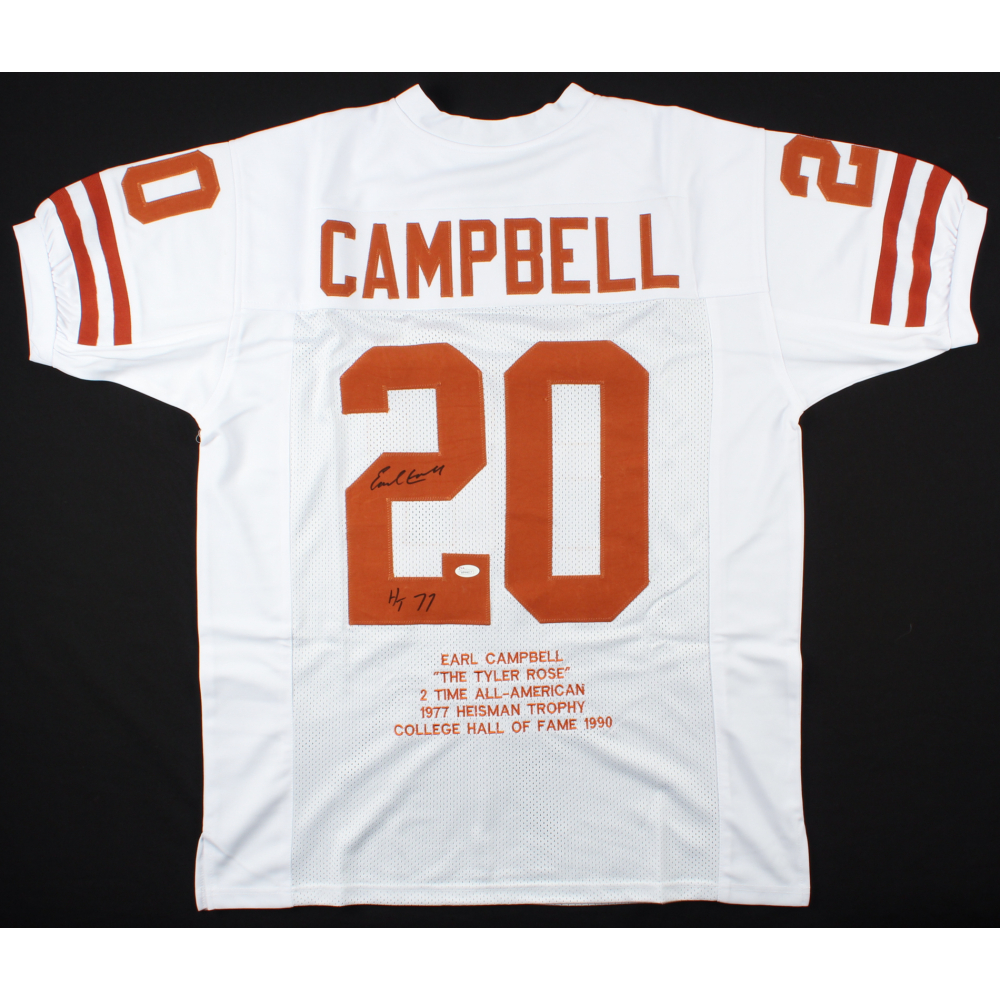 earl campbell texas jersey