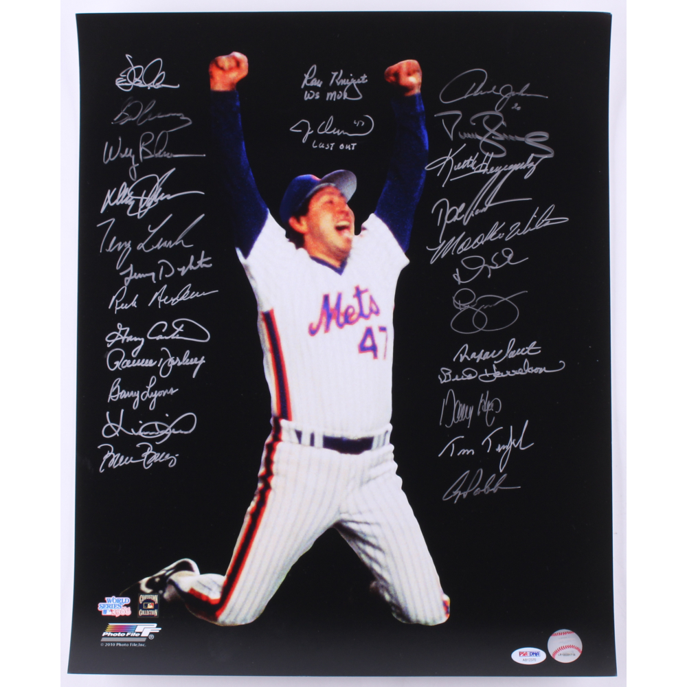 1986 Mets 16x20 Photo Team-Signed by (26) with Gary Carter, Davey ...
