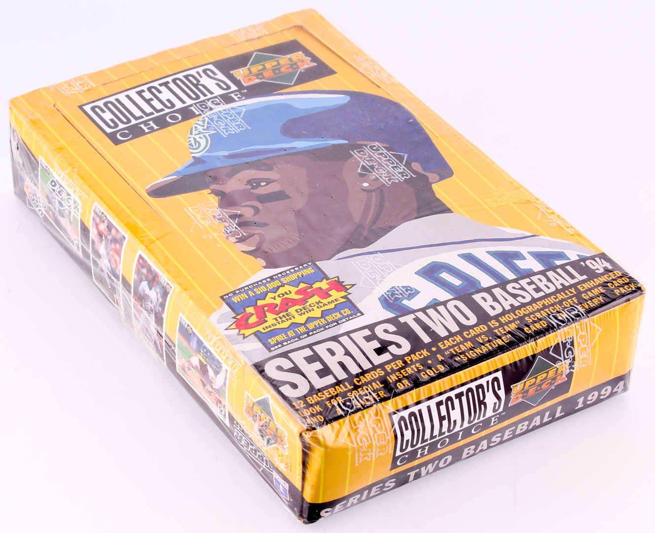 1994 Upper Deck Collector's Choice Series 2 Unopened Baseball Box at PristineAuction.com 1994 Upper Deck Collector's Choice Series 2 Unopened Baseball Box at PristineAuction.com