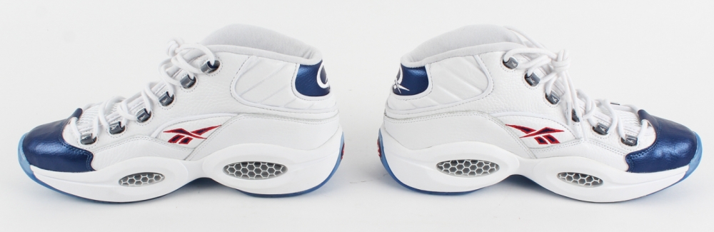 Pair of (2) Allen Iverson Signed Limited Edition Reebok Shoes (UDA COA) at PristineAuction.com Pair of (2) Allen Iverson Signed Limited Edition Reebok Shoes (UDA COA) at PristineAuction.com