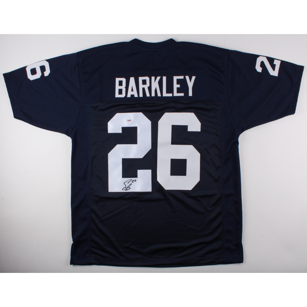 saquon barkley penn state jersey white