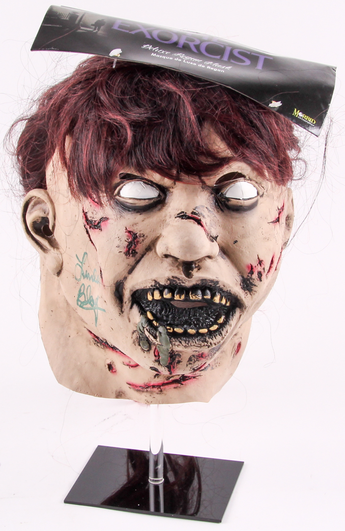 Linda Blair Signed "The Exorcist" Costume Mask (MAB Hologram) at PristineAuction.com Linda Blair Signed "The Exorcist" Costume Mask (MAB Hologram) at PristineAuction.com