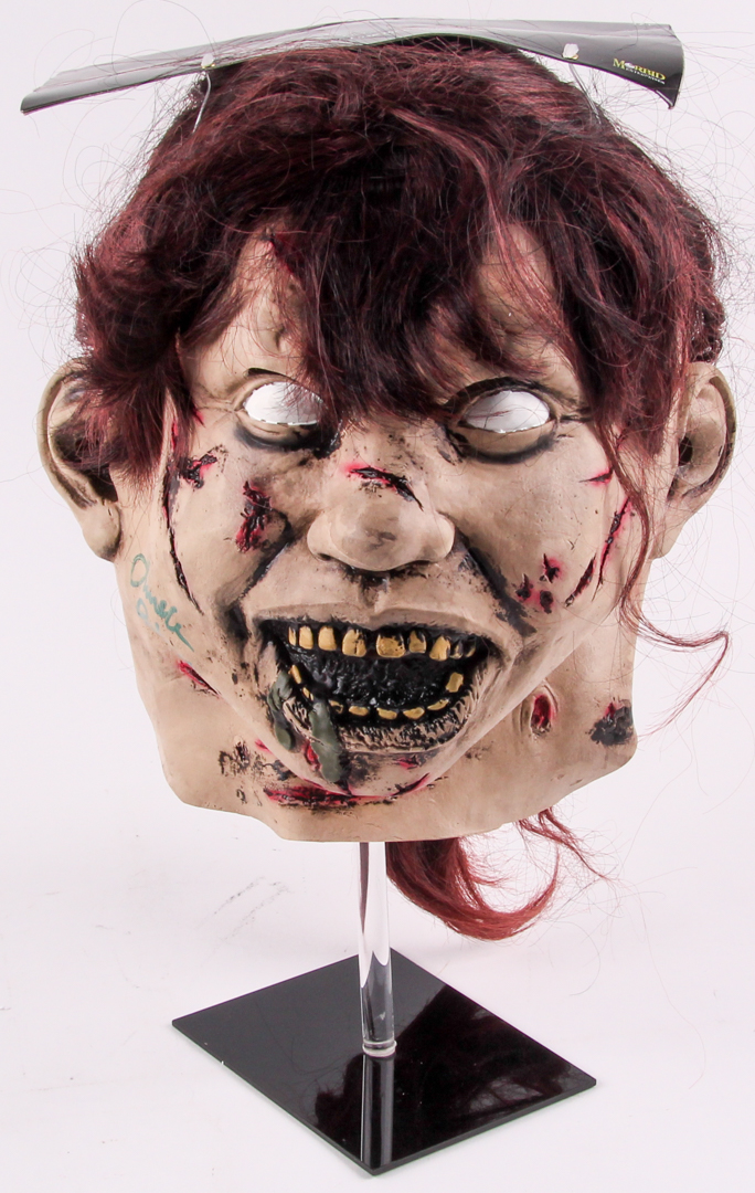 Linda Blair Signed "The Exorcist" Costume Mask (MAB Hologram) at PristineAuction.com Linda Blair Signed "The Exorcist" Costume Mask (MAB Hologram) at PristineAuction.com