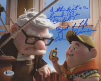 Ed Asner Signed "Up" 8x10 Photo Inscribed "I Think It's A Bomb! Be Careful!" & "Best of Life" (Beckett) at PristineAuction.com