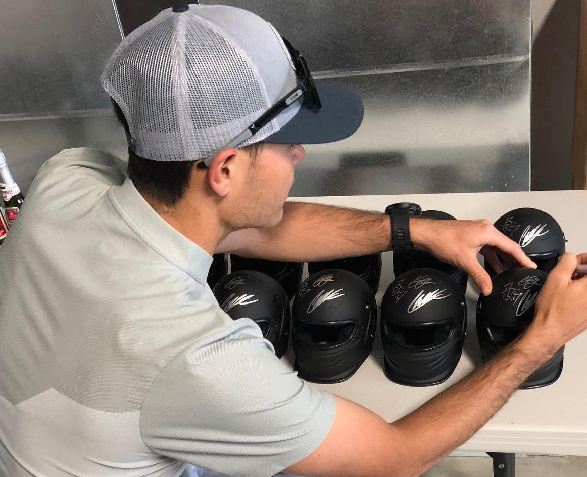 Kyle Larson Signed Matte Black NASCAR Mini-Helmet (PA COA) at PristineAuction.com Kyle Larson Signed Matte Black NASCAR Mini-Helmet (PA COA) at PristineAuction.com