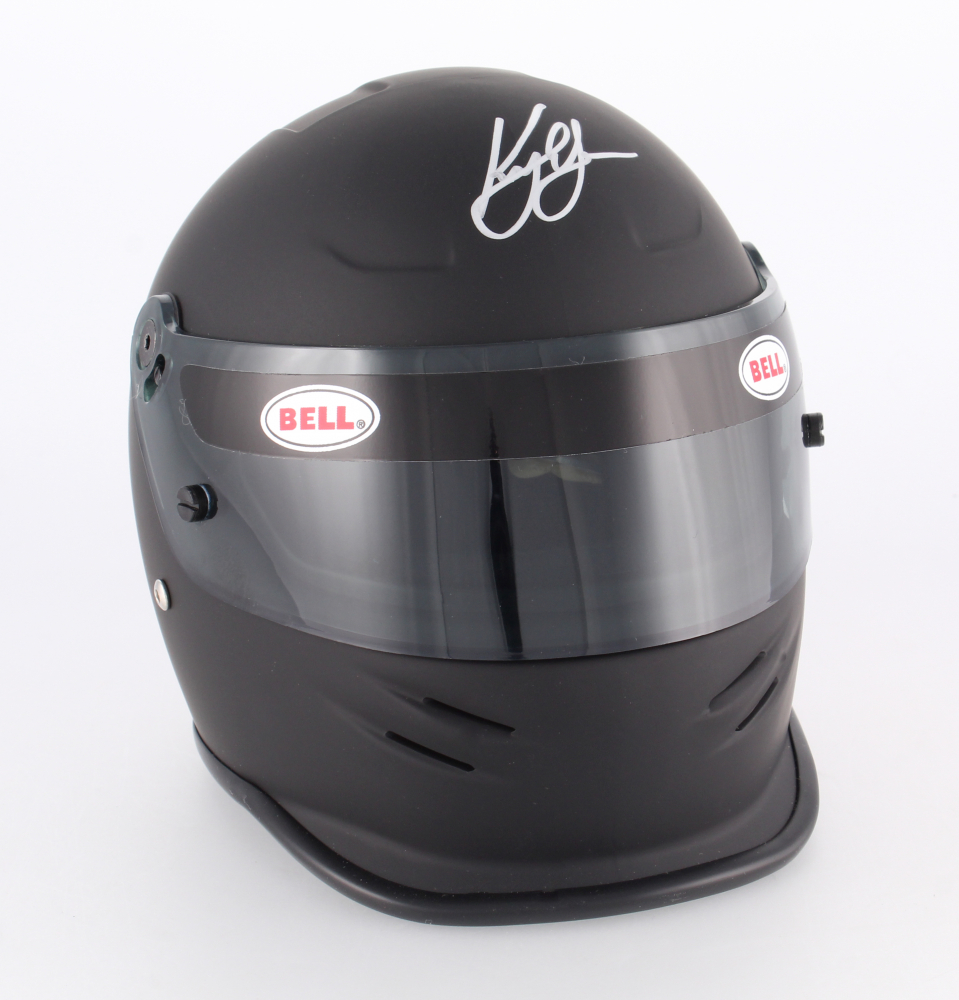 Kyle Larson Signed Matte Black NASCAR Mini-Helmet (PA COA) at PristineAuction.com Kyle Larson Signed Matte Black NASCAR Mini-Helmet (PA COA) at PristineAuction.com