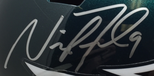 Nick Foles Signed Eagles Super Bowl LII Full-Size Speed Helmet (Fanatics) at PristineAuction.com Nick Foles Signed Eagles Super Bowl LII Full-Size Speed Helmet (Fanatics) at PristineAuction.com
