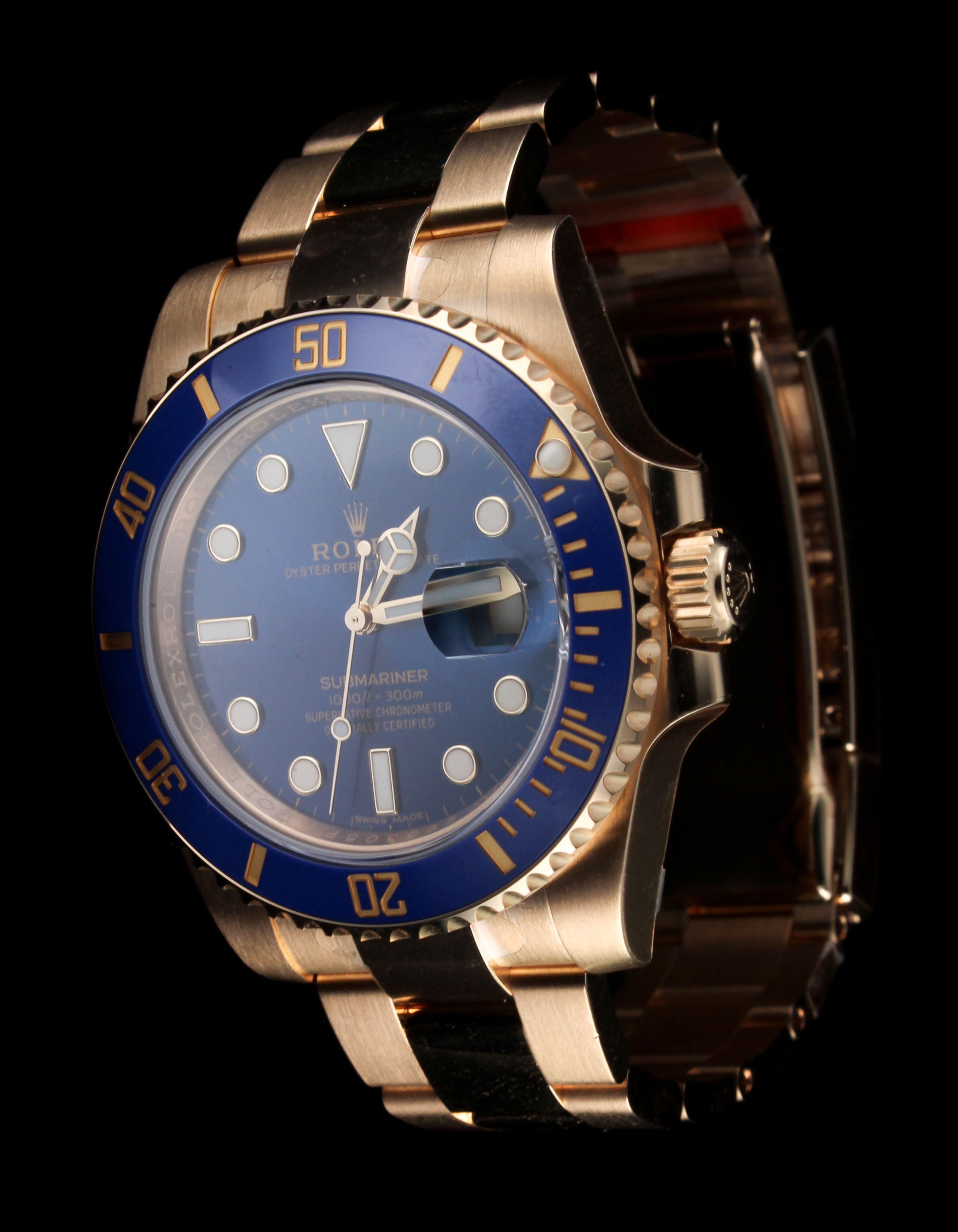 Rolex Submariner Date 18K Gold Watch (New) at PristineAuction.com Rolex Submariner Date 18K Gold Watch (New) at PristineAuction.com