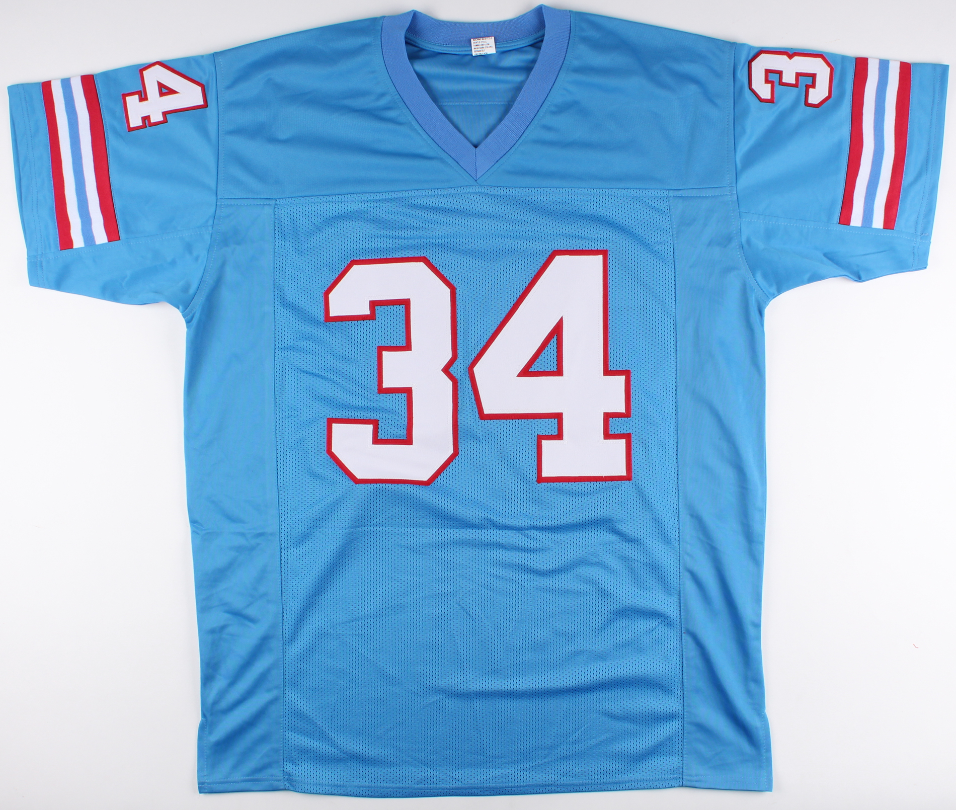 Earl Campbell Signed Oilers Jersey Inscribed "HOF 91" (JSA COA) at PristineAuction.com Earl Campbell Signed Oilers Jersey Inscribed "HOF 91" (JSA COA) at PristineAuction.com