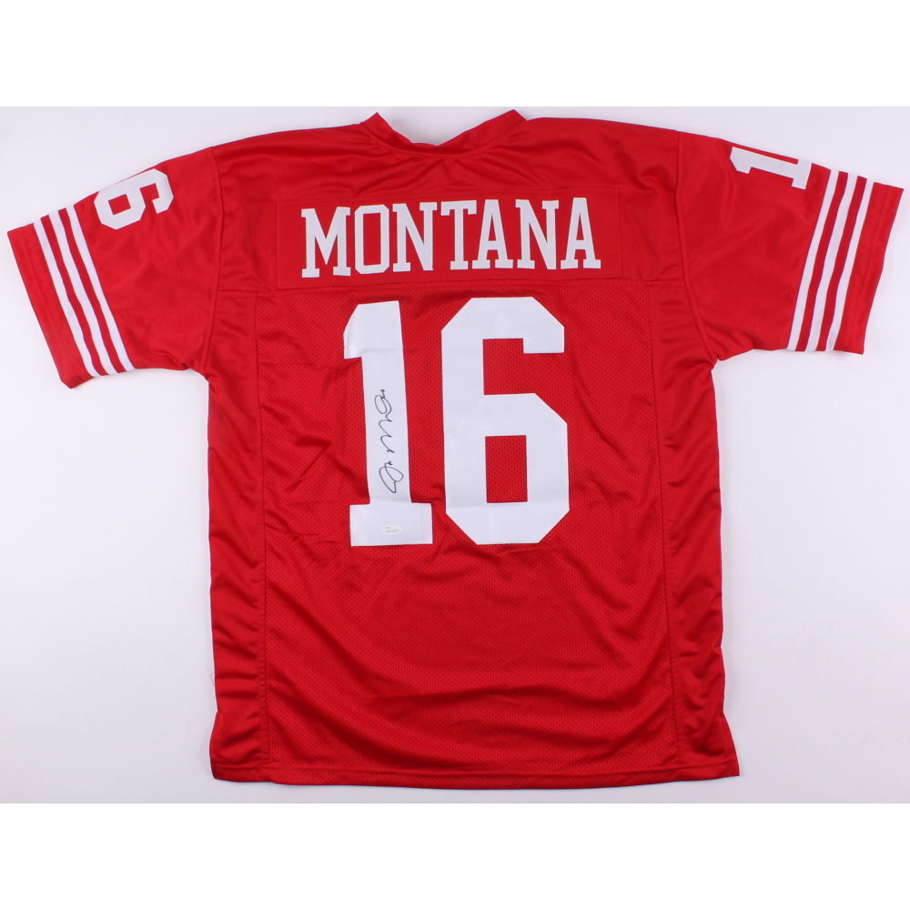 Joe Montana Signed Jersey (JSA) Pristine Auction
