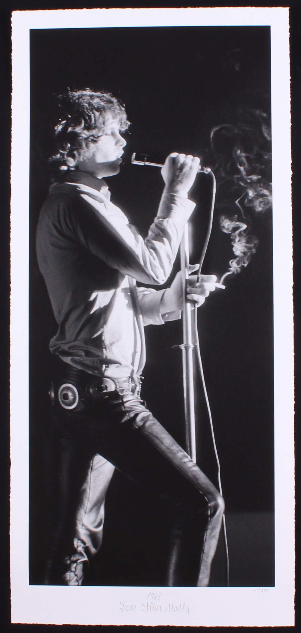 The Hulton Archive - Jim Morrison "Love Him Madly" Limited Edition 14x30.5 Fine Art Giclee on Paper #101/275 (PA LOA & HA COA) at PristineAuction.com The Hulton Archive - Jim Morrison "Love Him Madly" Limited Edition 14x30.5 Fine Art Giclee on Paper #101/275 (PA LOA & HA COA) at PristineAuction.com