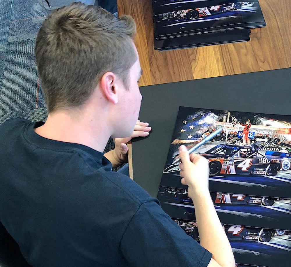 Christopher Bell Signed Limited Edition NASCAR 11x14 Photo #/40 (PA) at PristineAuction.com Christopher Bell Signed Limited Edition NASCAR 11x14 Photo #/40 (PA) at PristineAuction.com