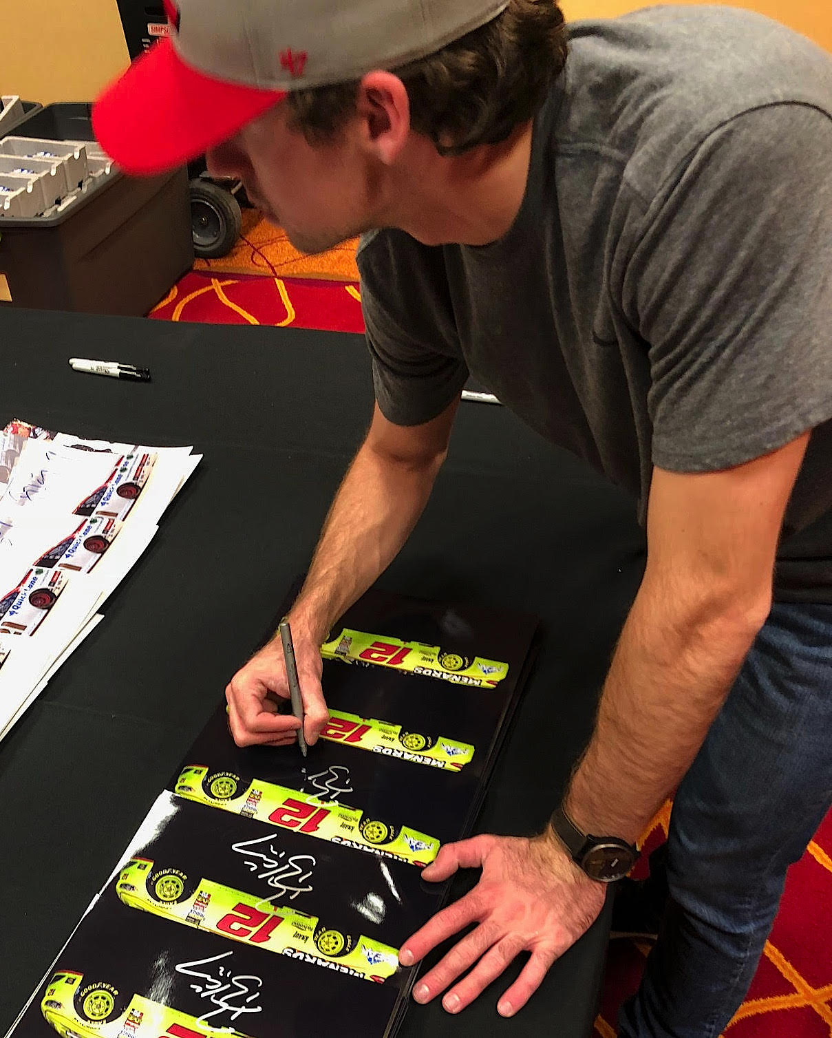 Ryan Blaney Signed 2018 NASCAR 11x14 Photo (PA COA) at PristineAuction.com Ryan Blaney Signed 2018 NASCAR 11x14 Photo (PA COA) at PristineAuction.com