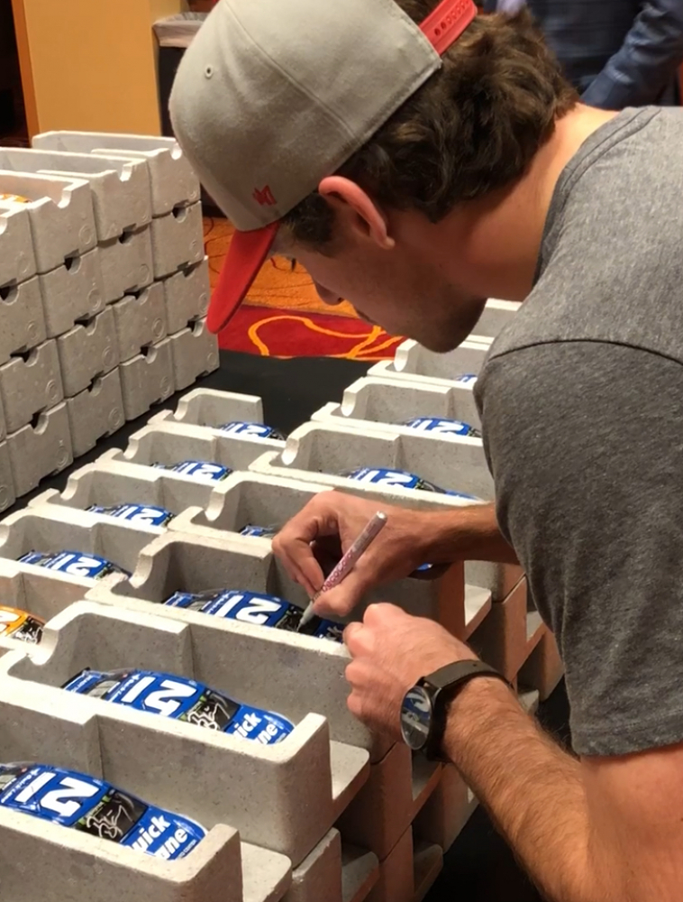 Ryan Blaney Signed 2018 NASCAR 11x14 Photo (PA COA) at PristineAuction.com Ryan Blaney Signed 2018 NASCAR 11x14 Photo (PA COA) at PristineAuction.com