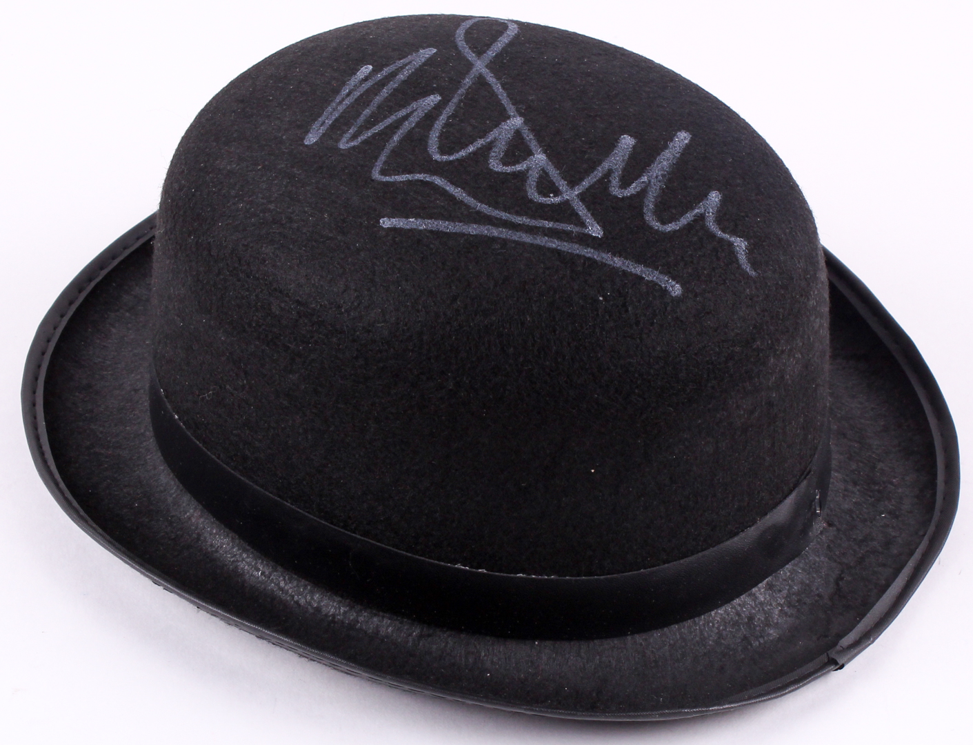 Malcolm McDowell Signed "A Clockwork Orange" Prop Bowler Hat (Radtke Hologram) at PristineAuction.com Malcolm McDowell Signed "A Clockwork Orange" Prop Bowler Hat (Radtke Hologram) at PristineAuction.com
