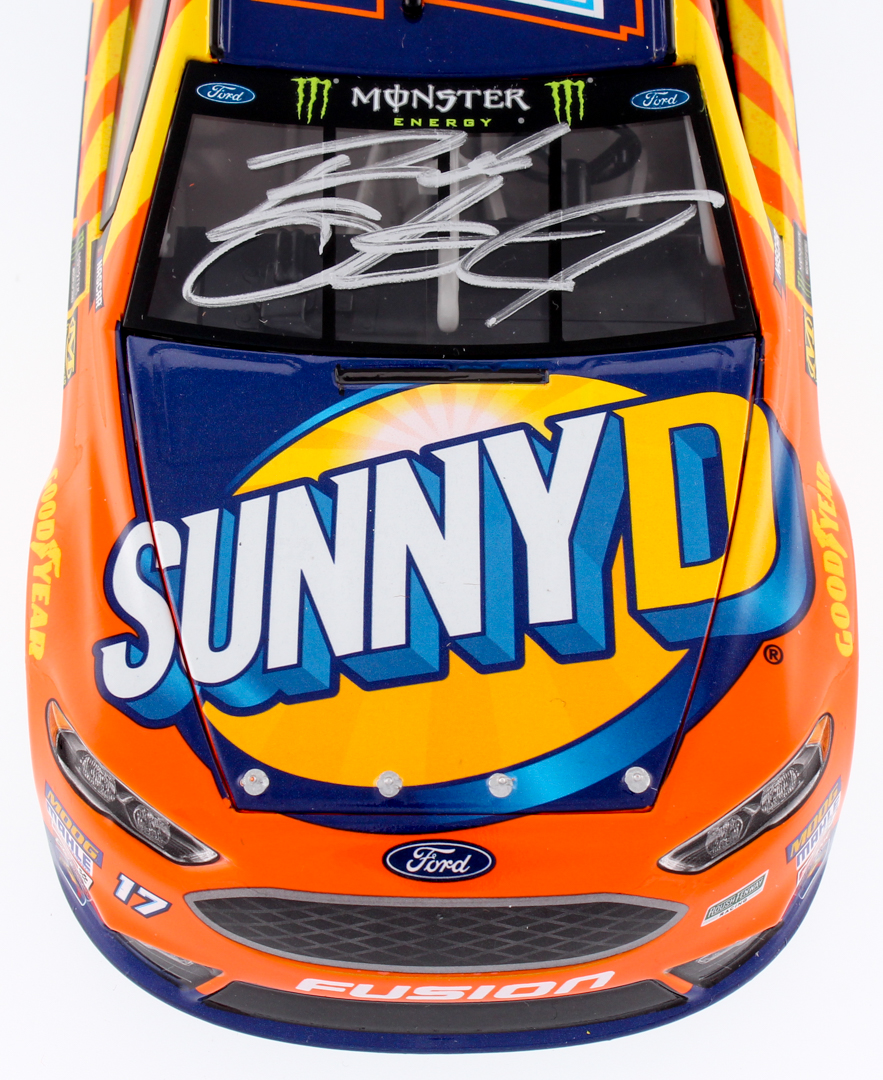 Ricky Stenhouse Jr. Signed 2017 NASCAR #17 Sunny D 1:24 LE Premium Action Diecast Car (PA COA) at PristineAuction.com Ricky Stenhouse Jr. Signed 2017 NASCAR #17 Sunny D 1:24 LE Premium Action Diecast Car (PA COA) at PristineAuction.com